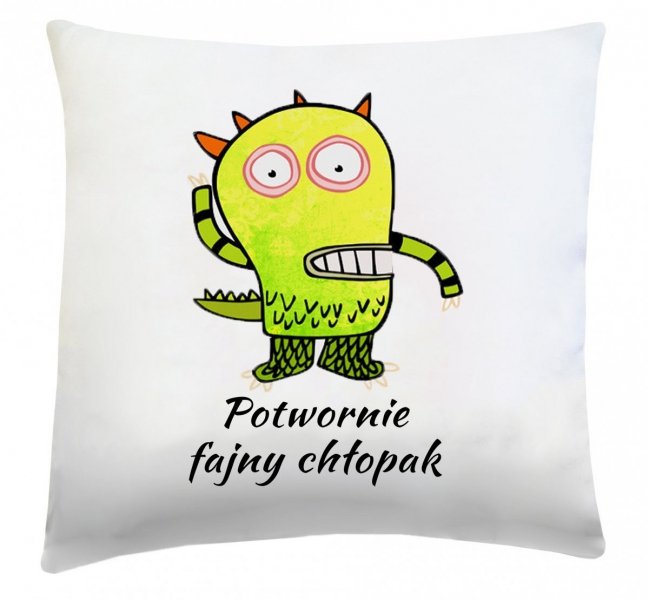 Poduszka dekoracyjna 40x40 wz. Dzień Chłopaka 4