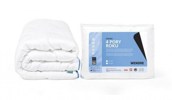 Kołdra uniwersalna na 4 pory roku 220x200 Wendre - wyrób medyczny.