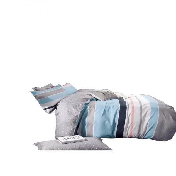 Pościel bawełna satynowa dwustronna Lasher 140x200 - wz. ALBS-01143B