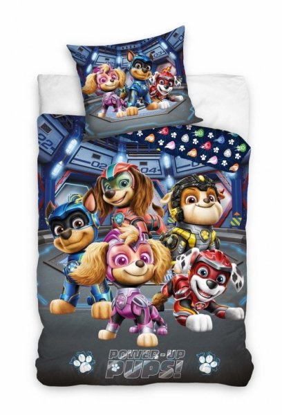 Pościel licencyjna 100% bawełna 160x200 - Paw Patrol - PAW233002B