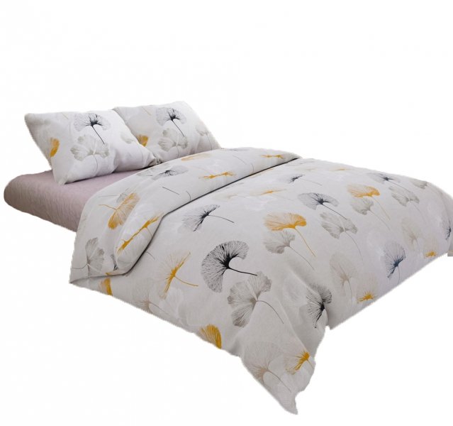 Pościel Satyna bawełniana GINKO 160x200 wz. 100079