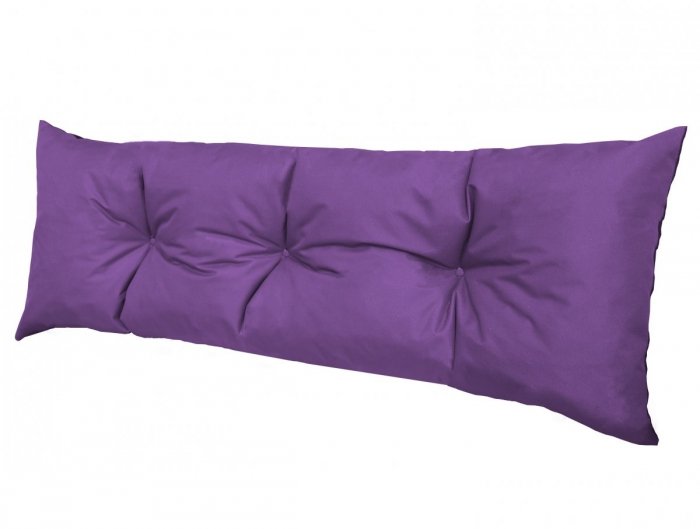 Poduszka ogrodowa na paletę - oparcie 120x40 wz. Wrzosowy