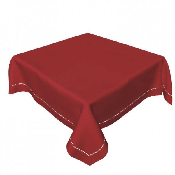 Obrus Technic RED 140x220 100% poliester wz. 246 czerwony