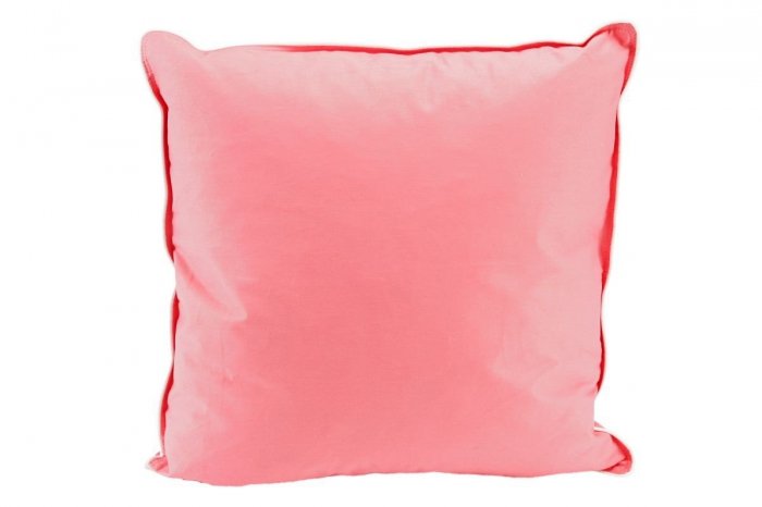 Poduszka półpuchowa 40x40 wz. różowy