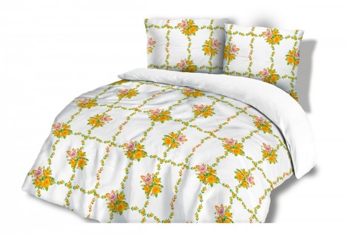 Pościel flanelowa, gruba FLANELA 160x200 wz. 31450/2 kolekcja FlaneLOVE