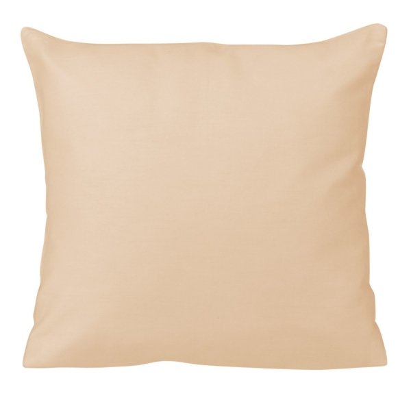 Poszewka na poduszkę 40x40 - 100% bawełna satynowa DARYMEX, zapięcie na zamek wz. Jasny beż 044