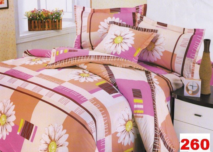 Poszewki na poduszki 40x40 bawełna satynowa wz. 0260