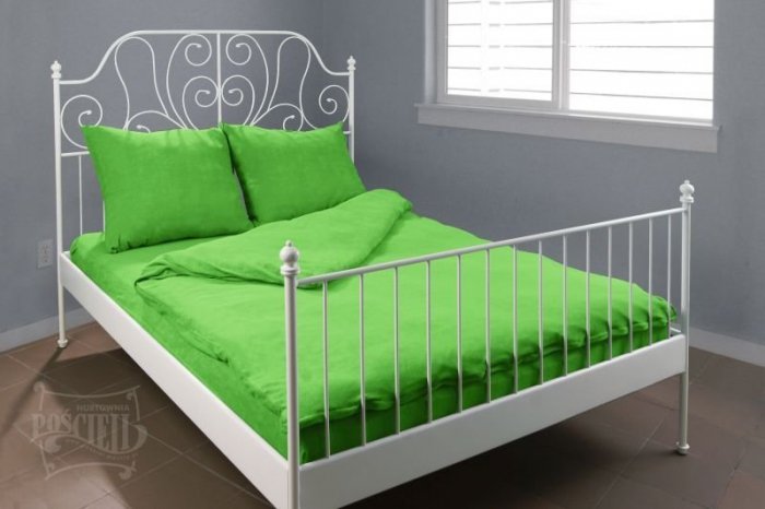 Pościel Frotte wz. 21 zielony rozmiar 160x200