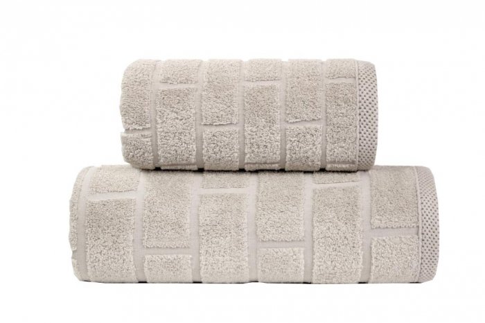 Ręcznik BRICK 50x90 kolor cappucino