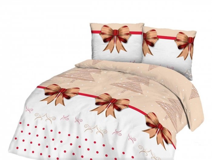 Pościel flanelowa, gruba FLANELA 140x200 wz. 31483/2 kolekcja FlaneLOVE