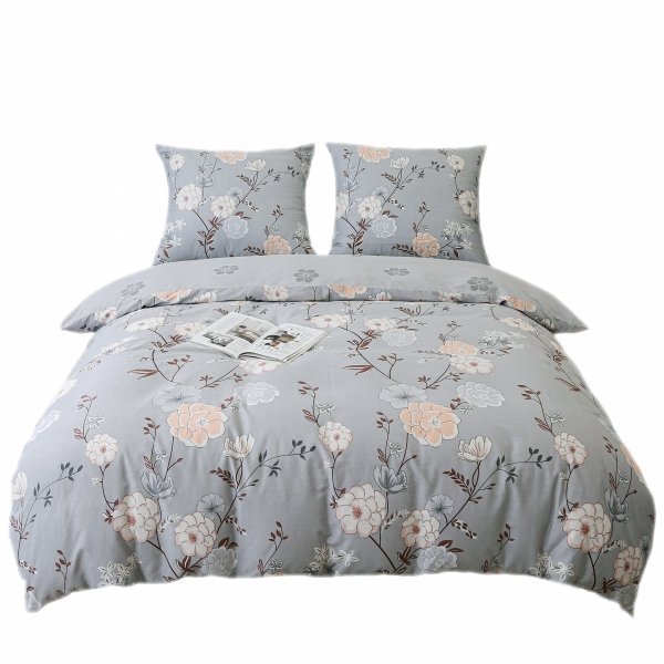 Pościel dwustronna bawełna satynowa 160x200 - wz. QW-3021