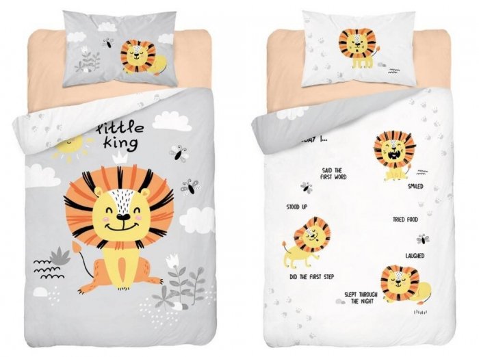 Pościel dziecięca bambusowa do łóżeczka 100x135 wz. 3524 B