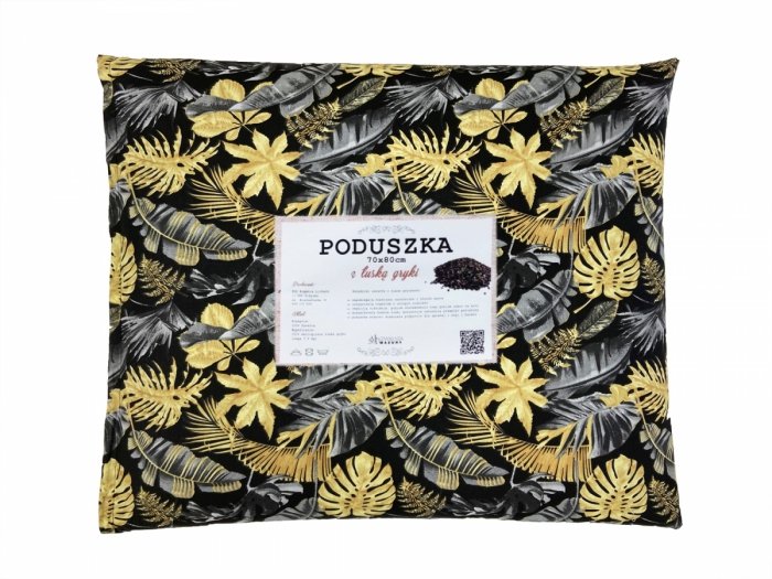 Poduszka z łuską gryki 70x80 wz. 5 tropikalny