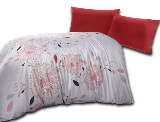 Pościel satynowa DARYMEX kolekcja Luxury 160x200 + 2x70x80 wz. MELL 1