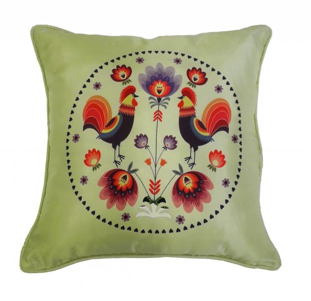 Poszewka LUDOWA Jedeka z mikrofibry 40x40 wz. 02