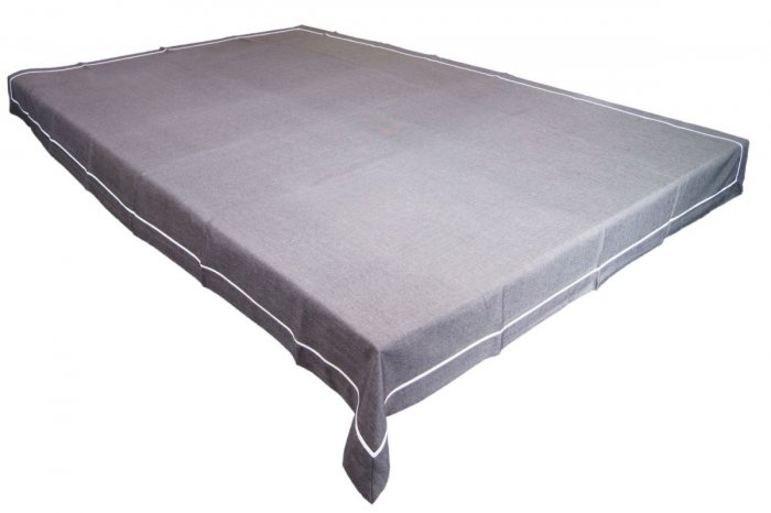 Obrus z mereżką rozmiar 150x220 wzór czekoladowy (210)