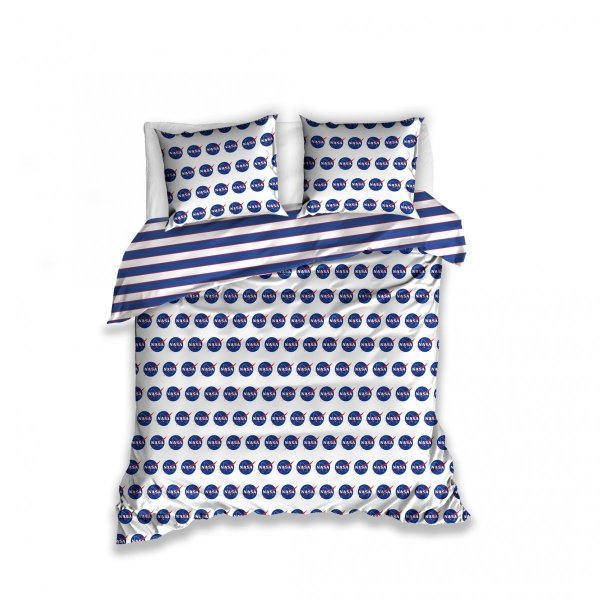 Pościel licencyjna 100% bawełna satynowa 160x200 - NASA - NASA191062