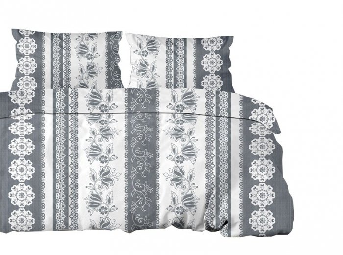 Pościel Bawełniana GRENO Bielbaw 160x200 wz. ELEGANCKA