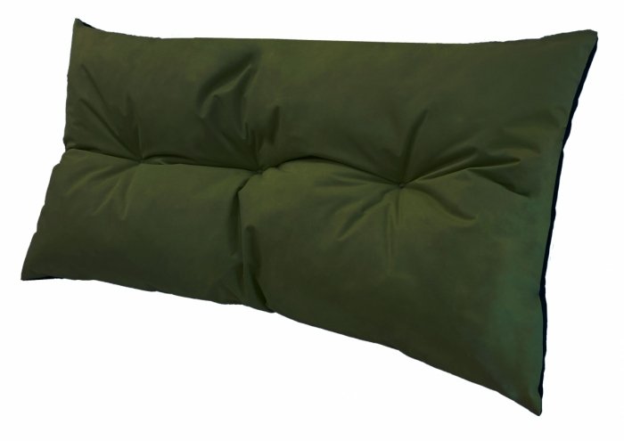 Poduszka ogrodowa na paletę huśtawkę 120x60 wz. Oliwka