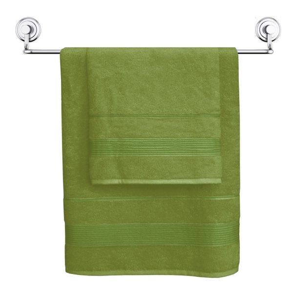 Ręcznik bambusowy Bamboo Moreno rozmiar 70x140 wz. Zieleń