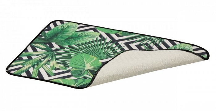 Dywanik antypoślizgowy ELEGANCE 40x60 wz. Liście