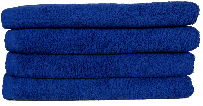 Ręcznik frotte MARCHE 50x100 wz. granatowy