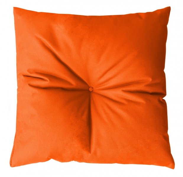 Poduszka ogrodowa - jasiek 40x40 wz. Pomarańczowy