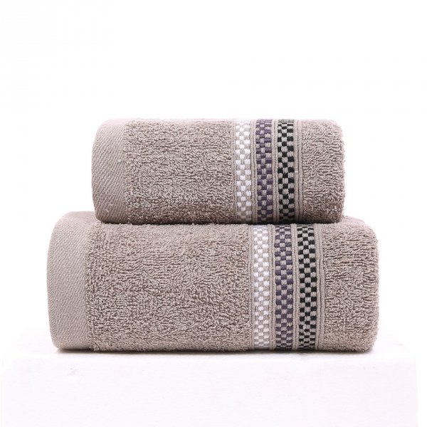 Ręcznik bawełniany PJ-74 50x100 kolor taupe