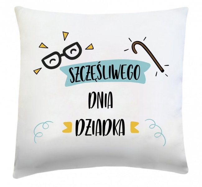 Poduszka na Dzień Dziadka 40x40 wz. 16