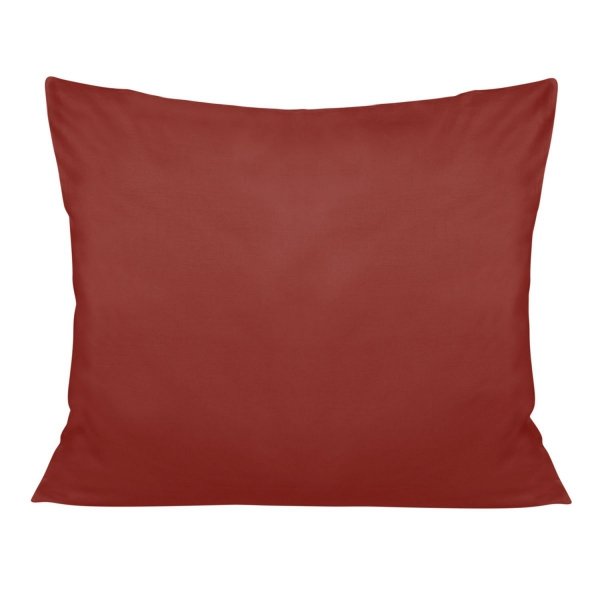 Poszewka na poduszkę 70x80 - 100% bawełna satynowa DARYMEX, zapięcie na zamek wz. bordo 20053