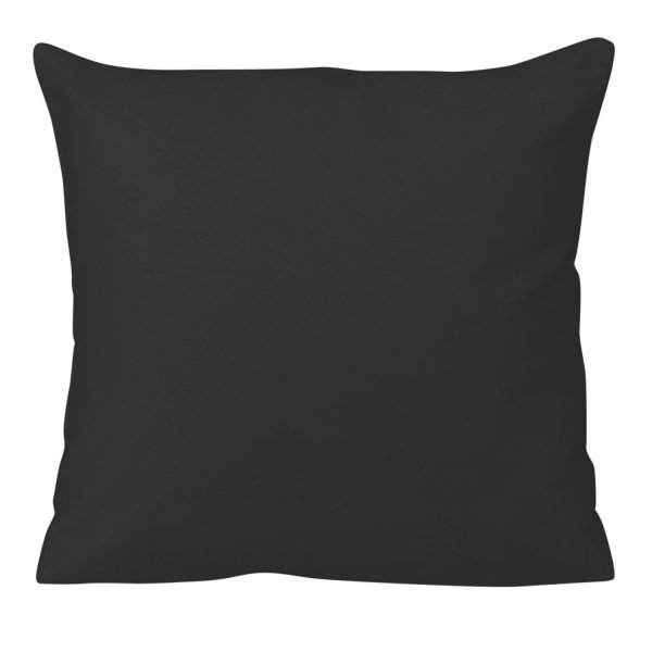 Poszewka na poduszkę 40x40 - 100% bawełna satynowa DARYMEX, zapięcie na zamek wz. czarny