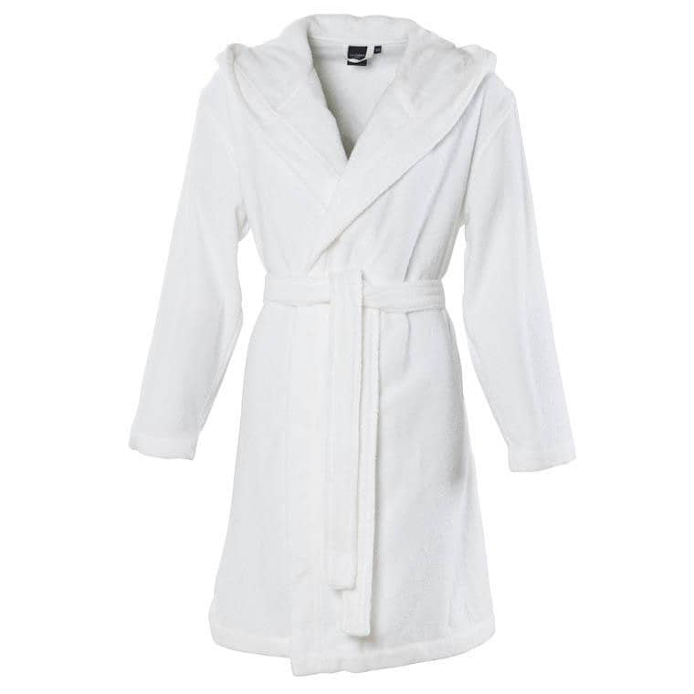 szlafrok damski OSMOSE bawełna organiczna biały