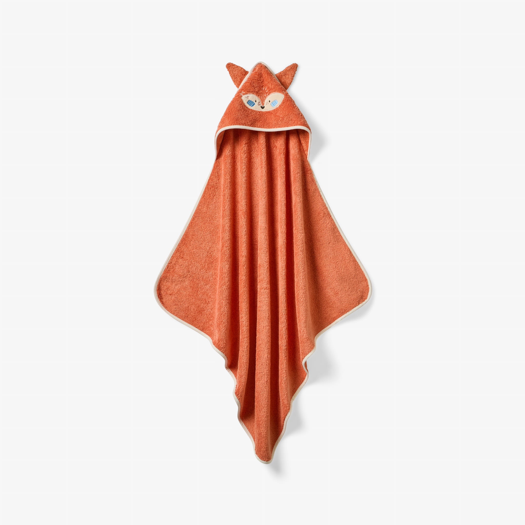 ręcznik z kapturkiem WONDERFUL rudy ecureuil bawełna