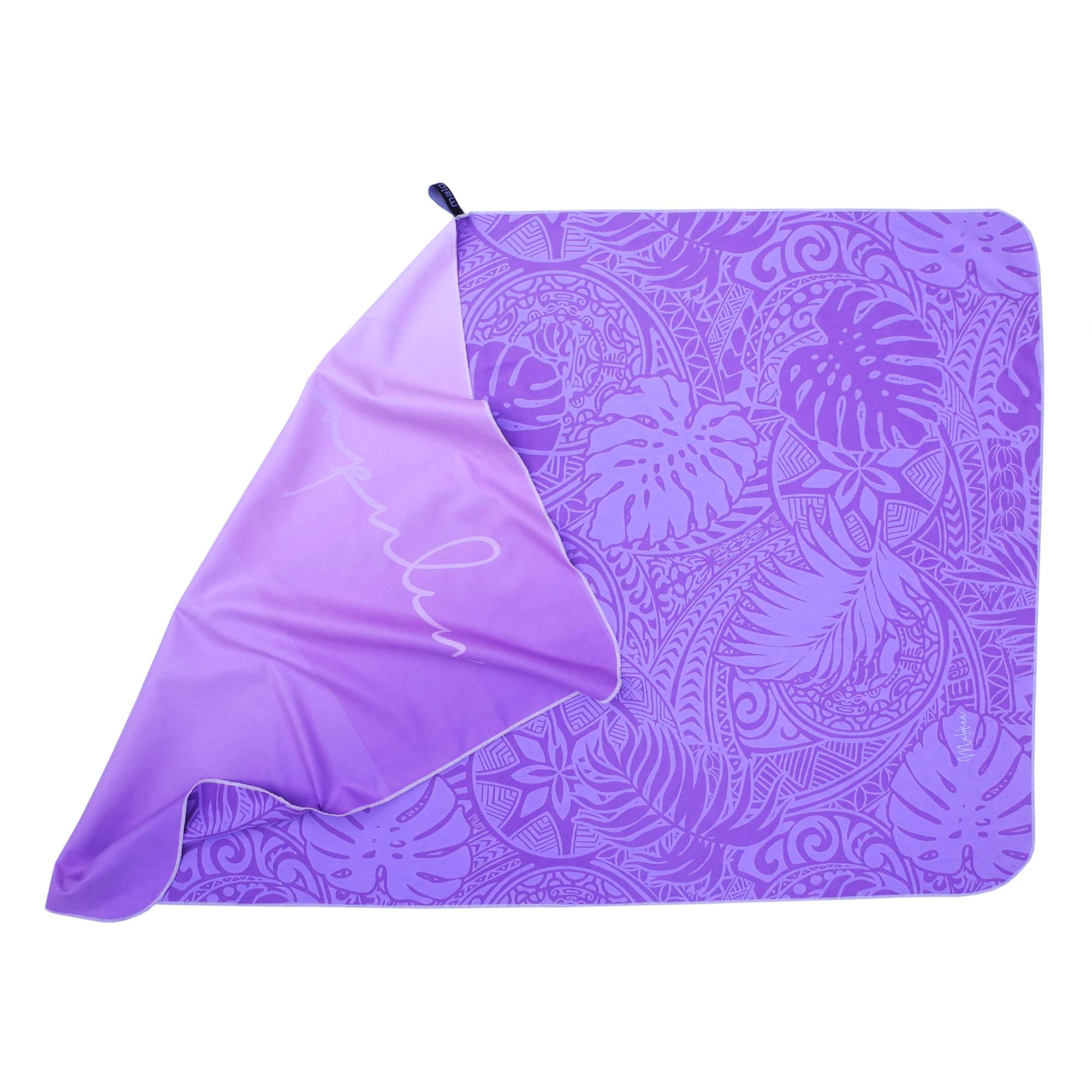 Ręcznik szybkoschnący z mikrofibry - fioletowy, rozmiar L