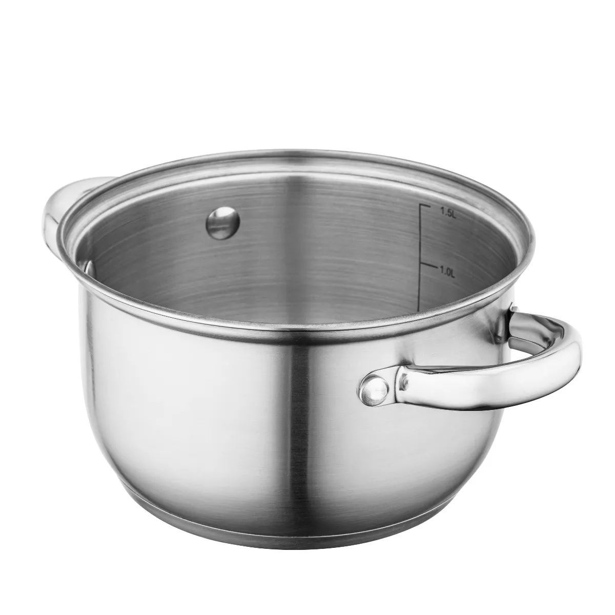 Garnek ze stali nierdzewnej do gotowania ziemniaków 1,9L – Idealny do terapii Gersona