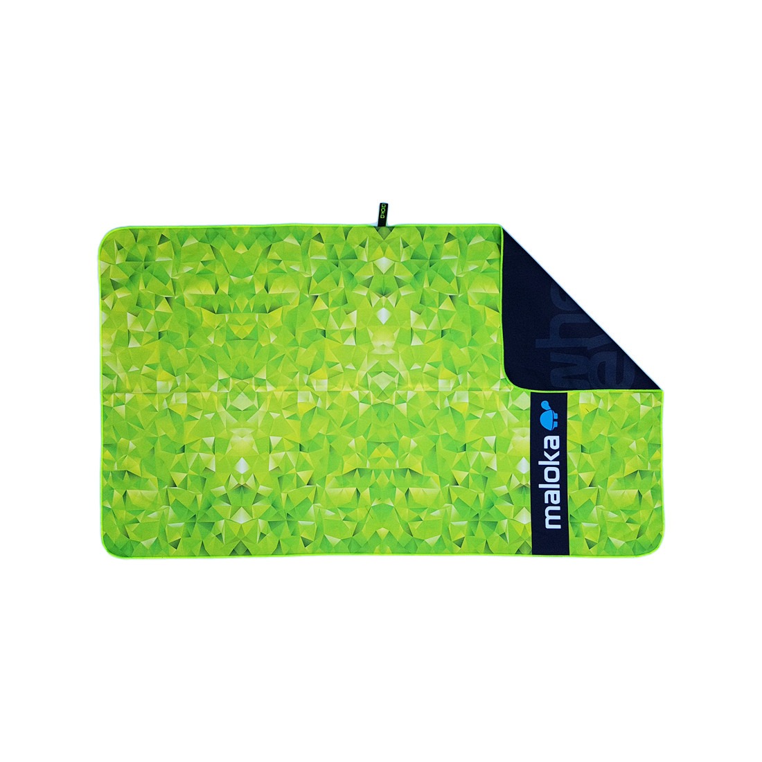 Ręcznik szybkoschnący z mikrofibry - zielony, rozmiar S