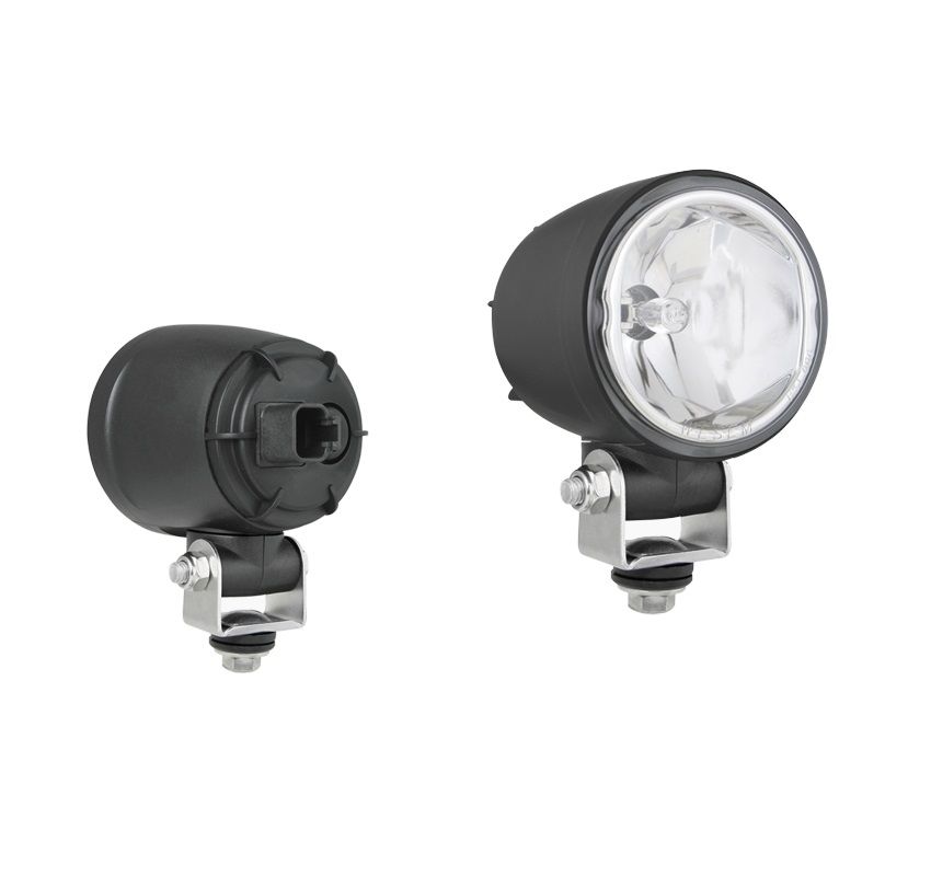 Halogenowa lampa robocza z złączem Deutsch DT04-2P z żarówką H3 24V LOR6.41584 Wesem