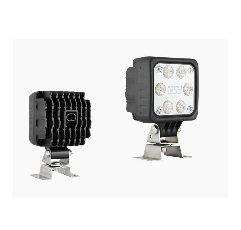 Lampa robocza LED 1500lm 48V AMP SuperSeal 2P Cap LED4F.47868 Wesem