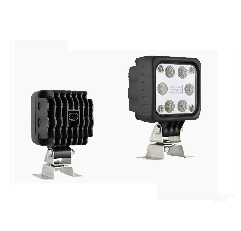 Lampa robocza LED 1500lm 50° 48V SuperSeal 2P Cap LED1F.47468 Wesem