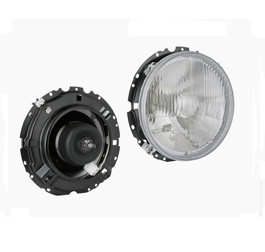 Reflektor przedni VW Golf 1 typu H4 RE.06626 Wesem