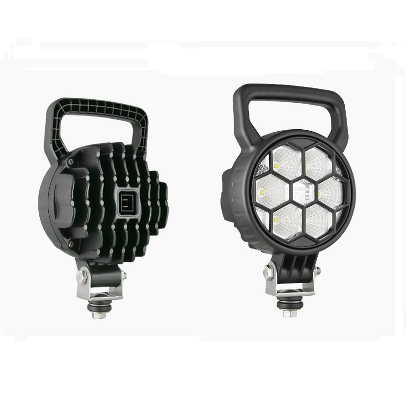 Lampa robocza LED 2000lm złącze AMP CRC3C.50116 Wesem