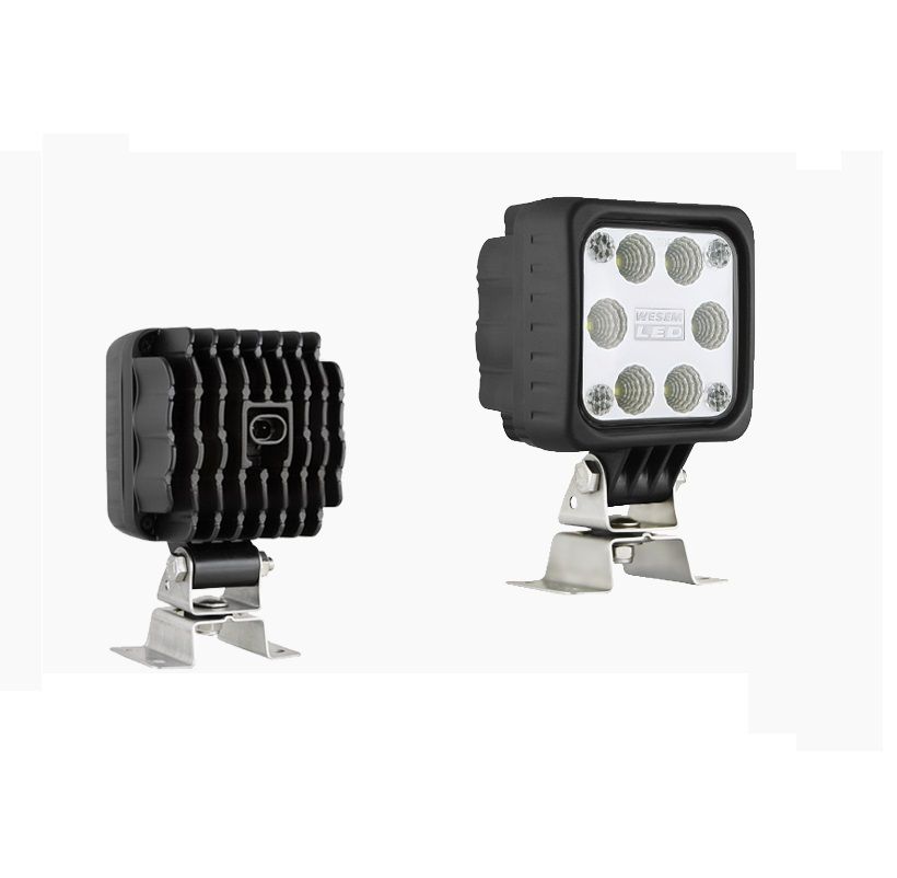 Lampa robocza LED 50° 2500lm złącze AMP SuperSeal LED6F.49928 Wesem