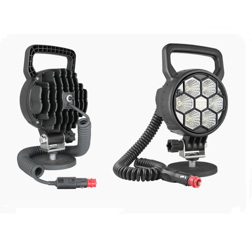 Lampa robocza LED 50° 1500lm na magnes CRC3A.48791 Wesem