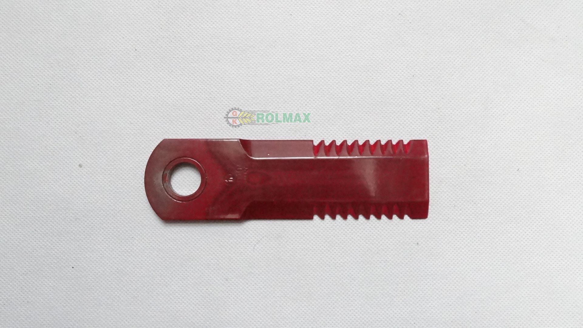 Nóż sieczkarni ruchomy zębaty 175x50x4.5 fi20 New Holland CASE 1994760C4 Rasspe