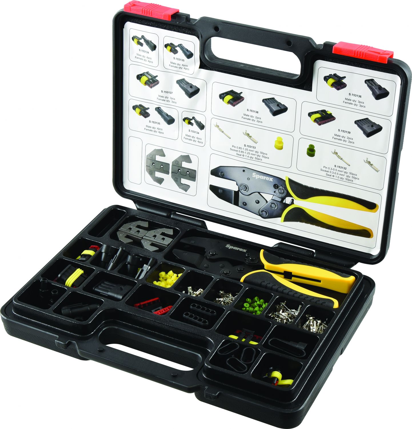 Złącza hermetyczne Superseal 339szt 152536