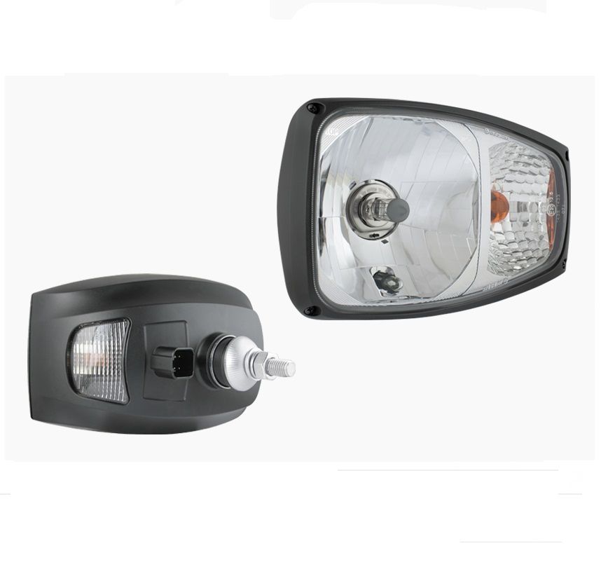 Reflektor przedni typu H4 ze złączem Deutsch DT04-6P lewy RGV1.49000 Wesem