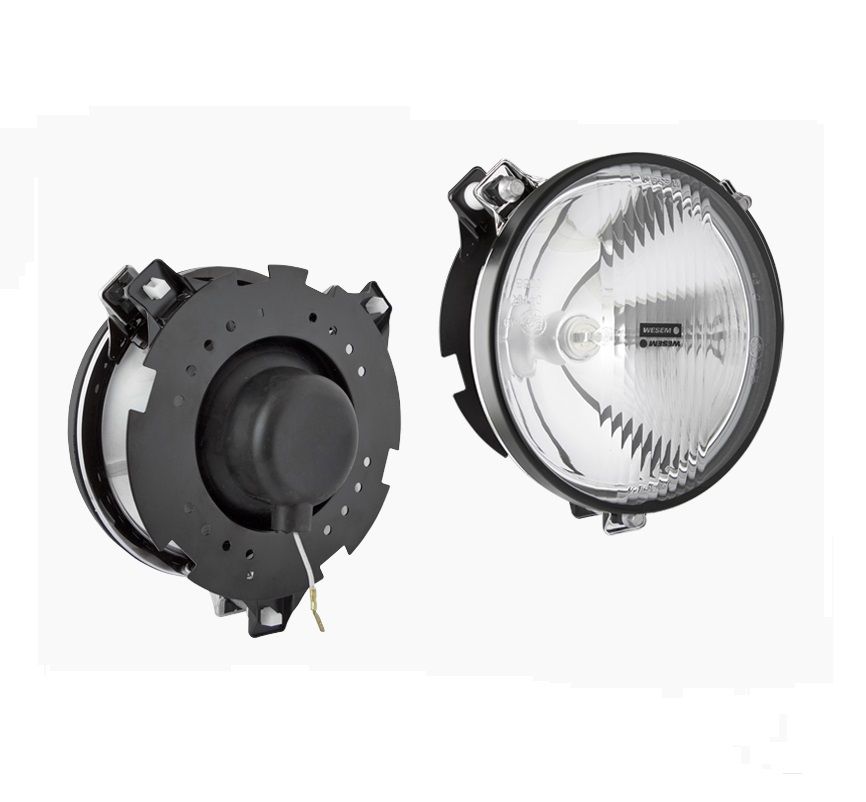 Reflektor drogowy ?180 typu 90° KSENON złącze AMP SuperSeal RAJD2.46250 Wesem