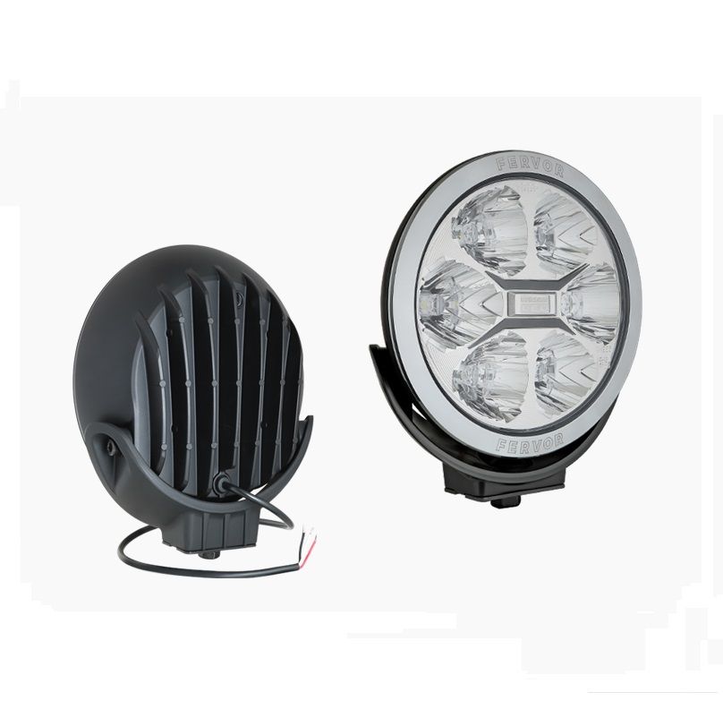 Reflektor drogowy LED 2400lm z chromowaną ramką LUM2.51200 Wesem