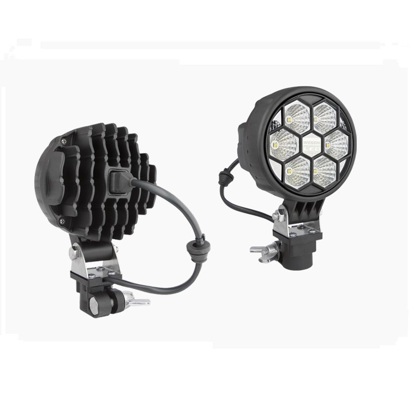 Lampa robocza LED 2500lm przewód AMP CRC3E.50341 Wesem