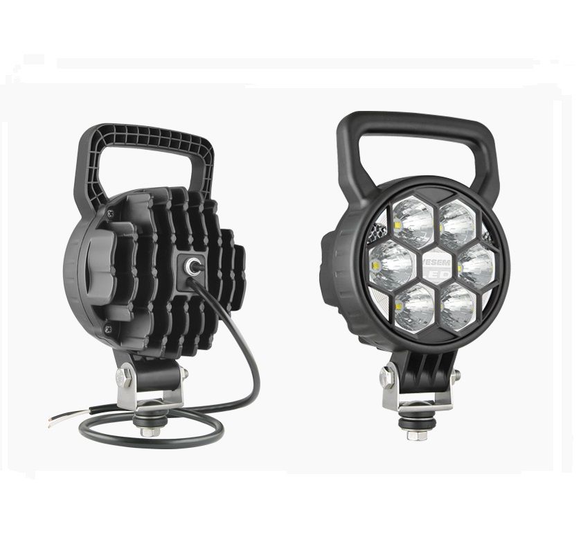 Lampa robocza LED 2000lm przewód włącznik CRC3D.50281 Wesem